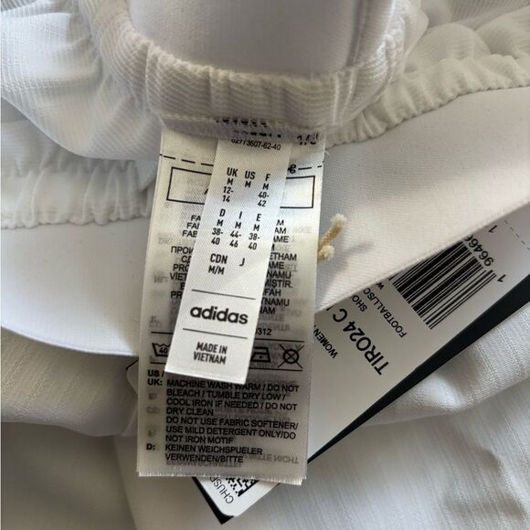 Adidas White Athletic Shorts - Picture 3 of 5